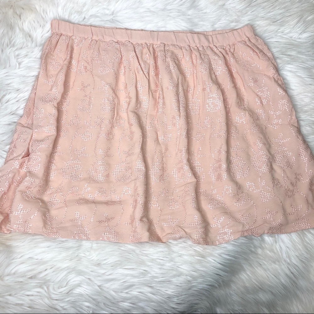 Lucky Brand Mini Blush Pink Skirt - Picture 2 of 6